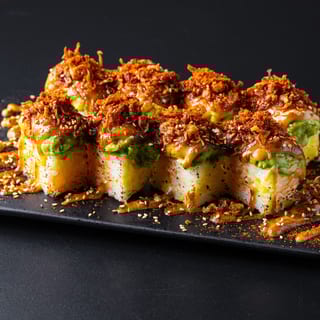 Spicy Roasted Miso Avocado Roll (8 Pieces)